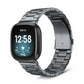 Boss Fitbit Versa 3 & Sense Band Replacement Stainless Link Space Grey  