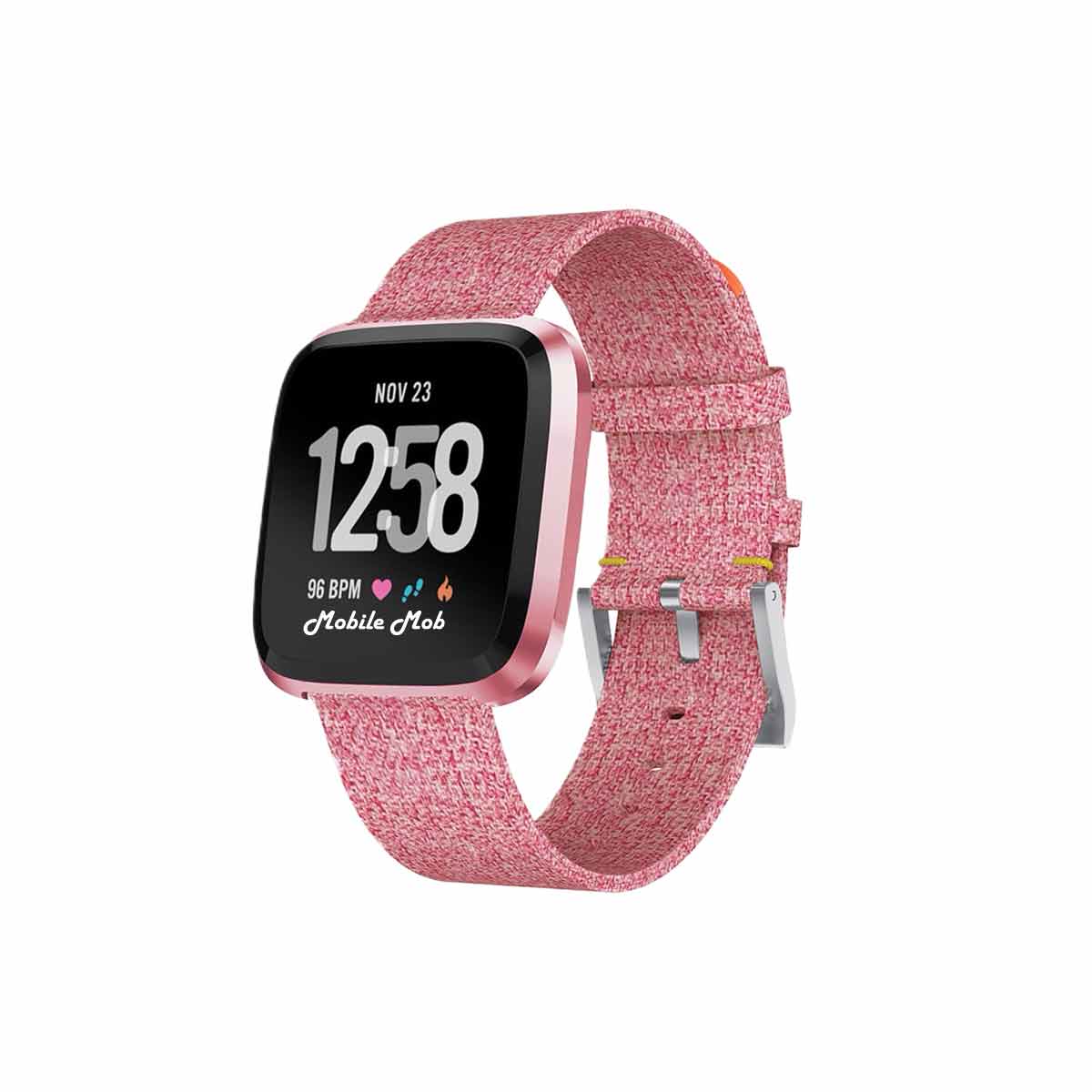 Fitbit Versa & Versa 2 Woven Band Replacement Straps Pink  