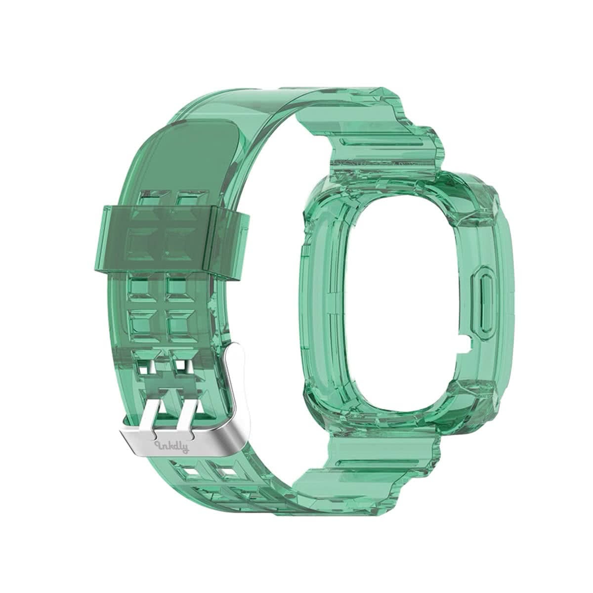 Fitbit versa green band best sale