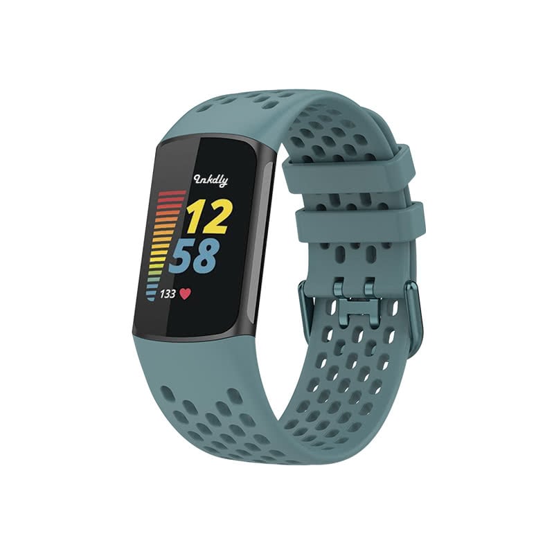 AirVent Fitbit Charge 5 Bands Replacement Sports Strap Blue  