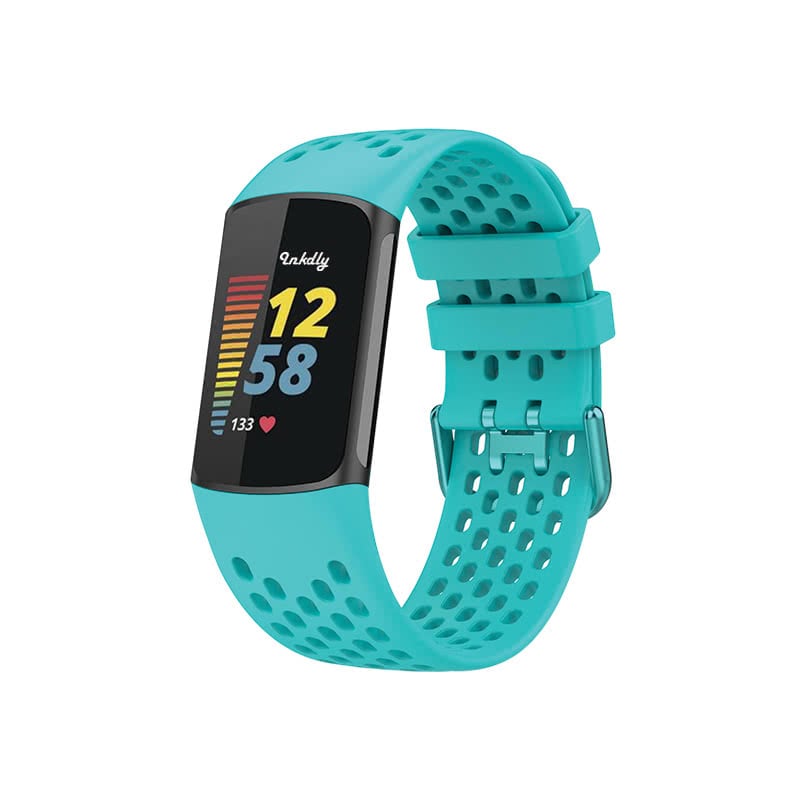 AirVent Fitbit Charge 5 Bands Replacement Sports Strap Teal  