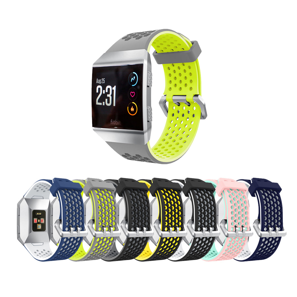 Airvent Fitbit Ionic Sports Band Replacement Strap   
