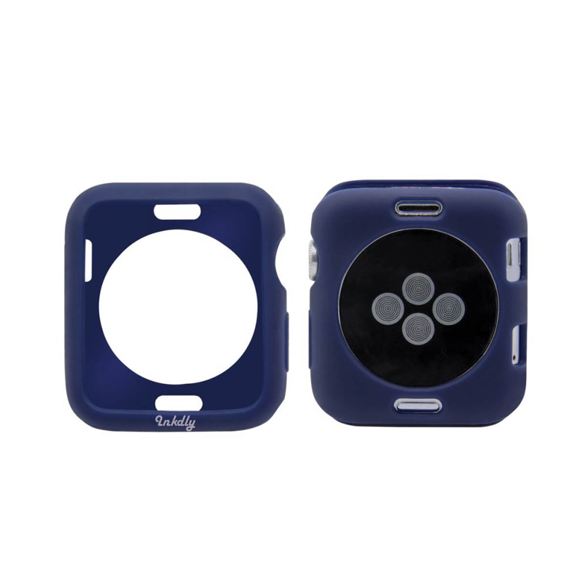 Pastel Apple Watch Protective Case Cover Navy Blue 38mm Series 1 & 2 & 3