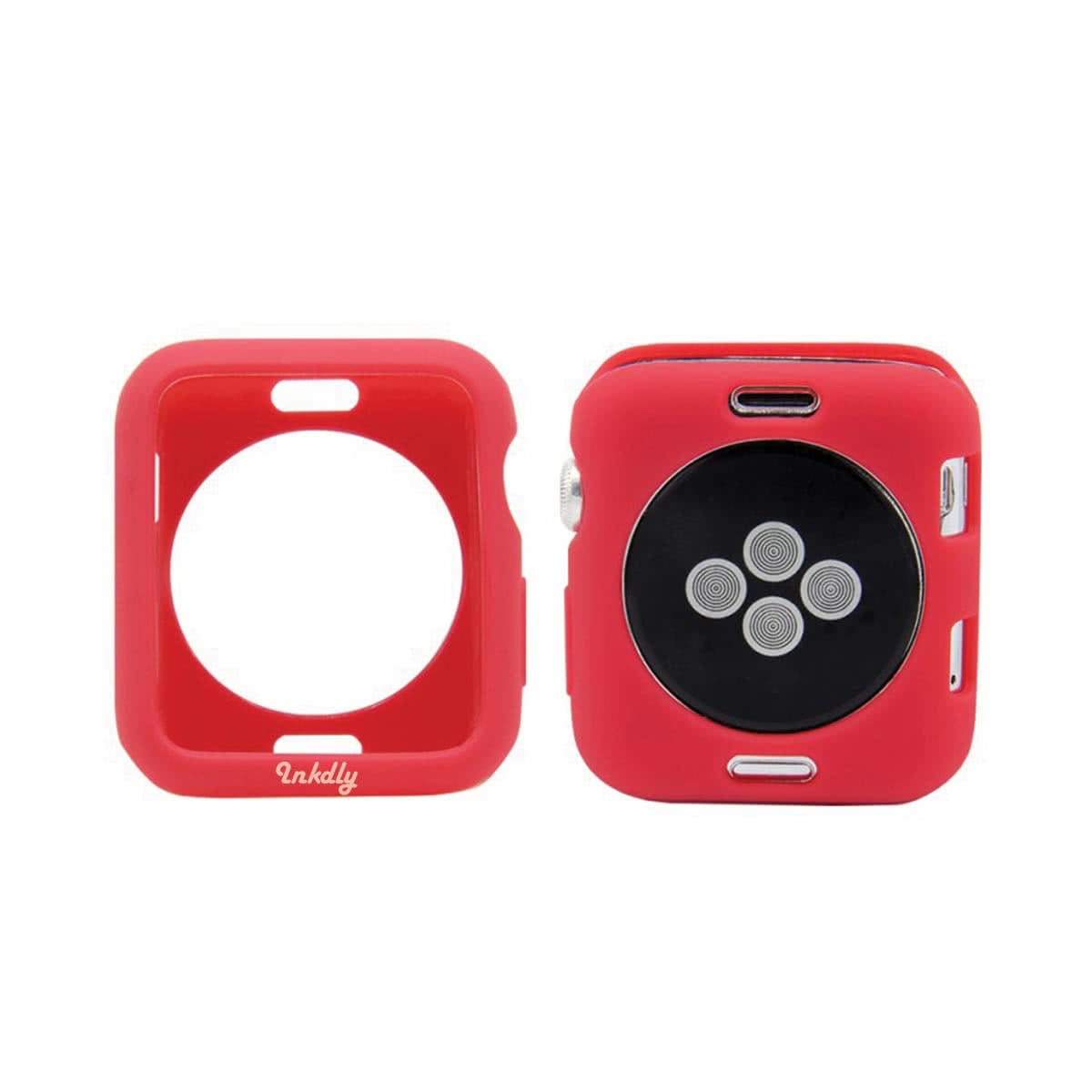 Pastel Apple Watch Protective Case Cover Red 38mm Series 1 & 2 & 3