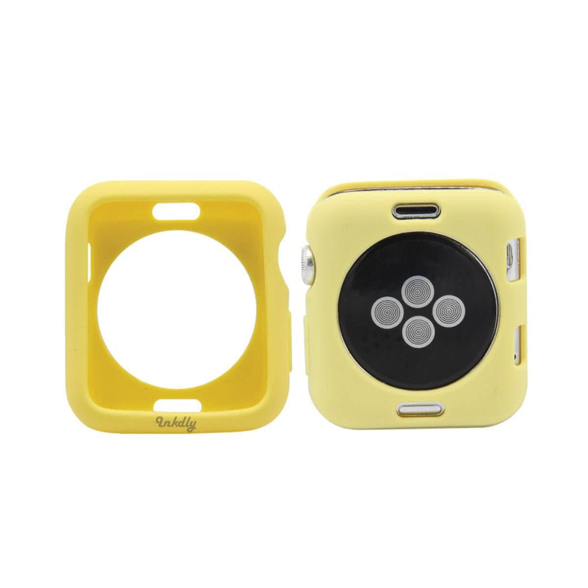 Pastel Apple Watch Protective Case Cover Yellow 38mm Series 1 & 2 & 3