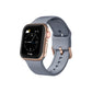 Sport Apple Watch Bands with Rose Gold Buckle 42mm/44mm/45mm Bluish Grey 