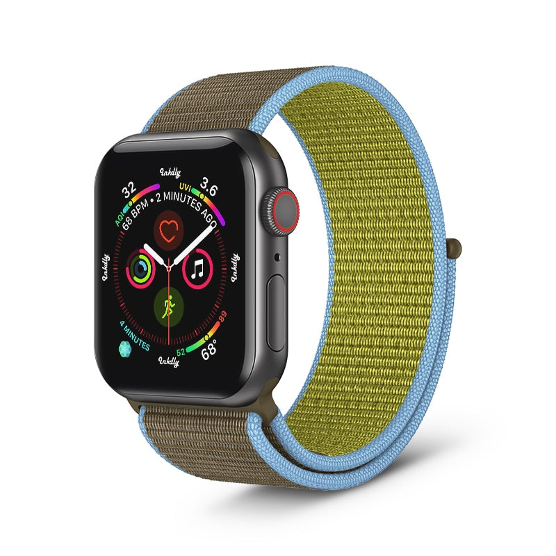 Apple Watch Sports Loop Band Replacement Strap 38MM/40MM/41MM Camel 