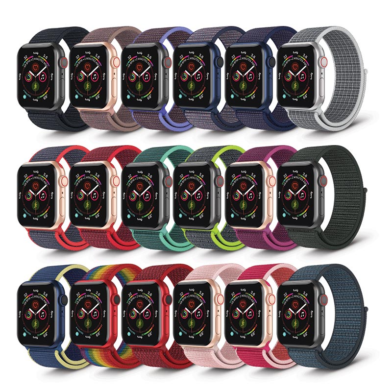 Apple Watch Sports Loop Band Replacement Strap   