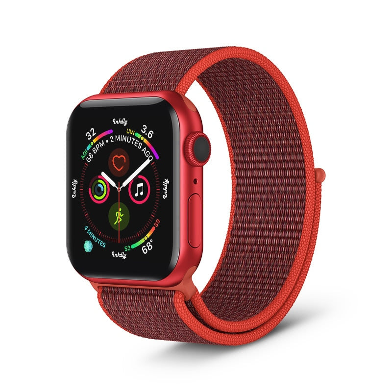 Apple Watch Sports Loop Band Replacement Strap 38MM/40MM/41MM Nectarine 