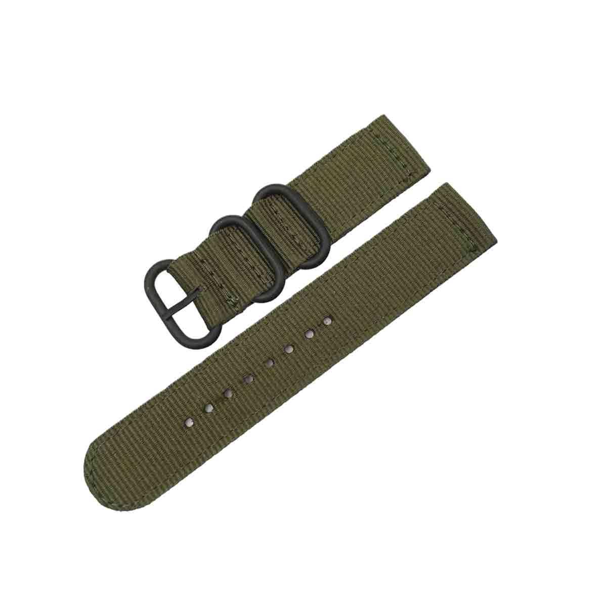 NATO Garmin Fenix 5S & 5S Plus Replacement Bands (20mm) Army Green  