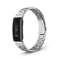 Boss Fitbit Inspire 2 Band Replacement Stainless Link Silver Steel  