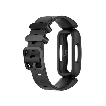 Fitbit Ace 3 Bands Replacement Straps with Buckle (Kids size) Black  