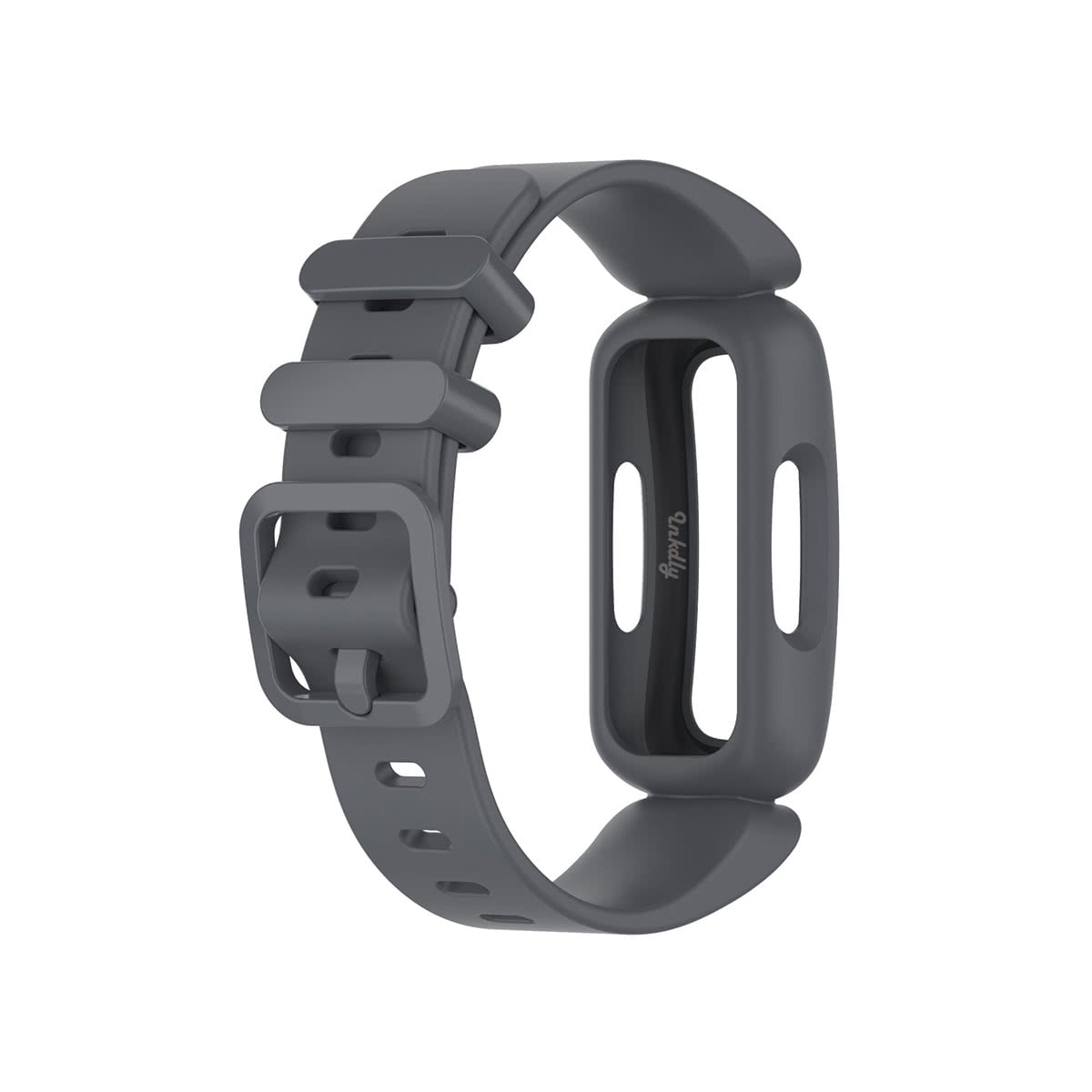 Fitbit Ace 3 Bands Replacement Straps with Buckle (Kids size) Grey  
