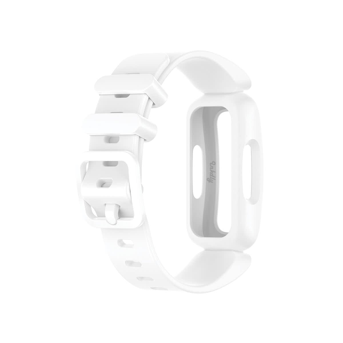 Fitbit Ace 3 Bands Replacement Straps with Buckle (Kids size) White  