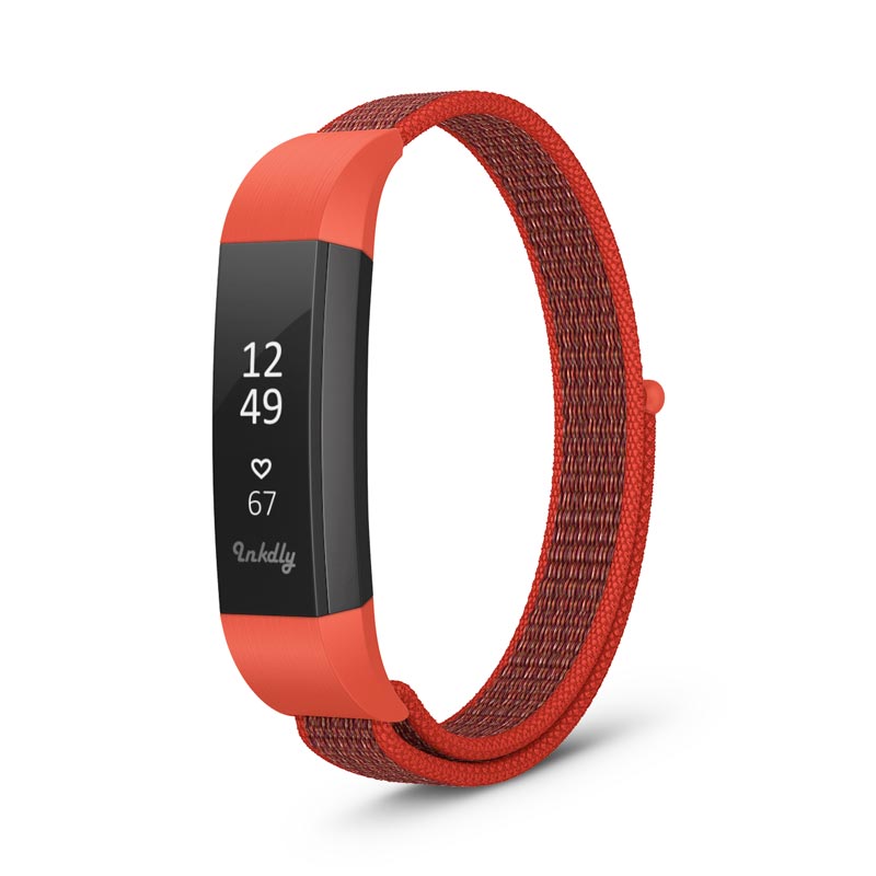 Red Fitbit Alta Activity Tracker Fitbit Watch Walmart Activity Tracker