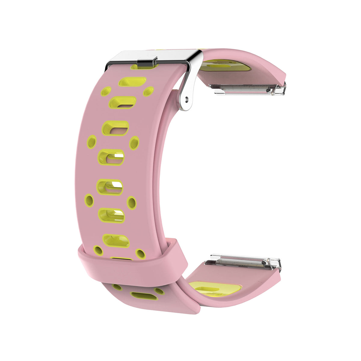 AirVent Fitbit Blaze Bands Replacement Strap with Buckle Pink + Yellow Vents  