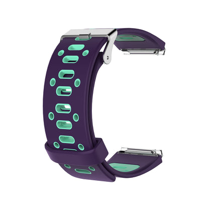 AirVent Fitbit Blaze Bands Replacement Strap with Buckle Purple + Green Vents  