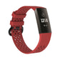AirVent Fitbit Charge 3 & Charge 4 Bands Replacement Sports Strap Small Red 