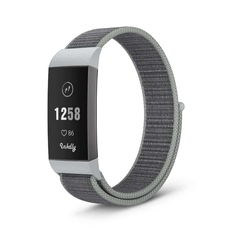 Sports Loop Fitbit Charge 3 & Charge 4 Band Replacement Strap Sea Shell  