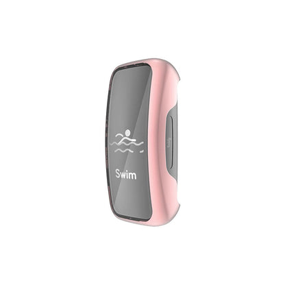 Slimfit Fitbit Inspire 3 Protective Case & Screen Protector Rose Pink  