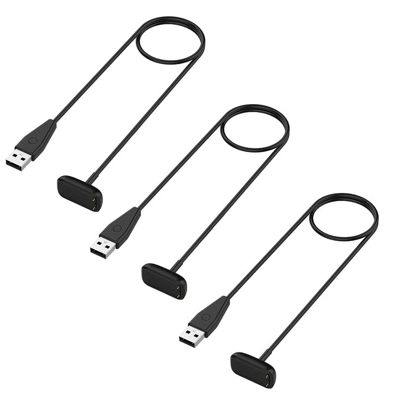 Fitbit Luxe Charger Cable Replacements 50cm 3-Pack 