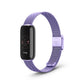 Milanese Fitbit Luxe Band with Quick Release Light Purple  