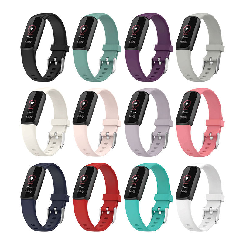 Cinturino Fitbit Classico Per Luxe – Taglia S/P, Nero, Solo Lato Regolabile (aperto, Mai Usato)