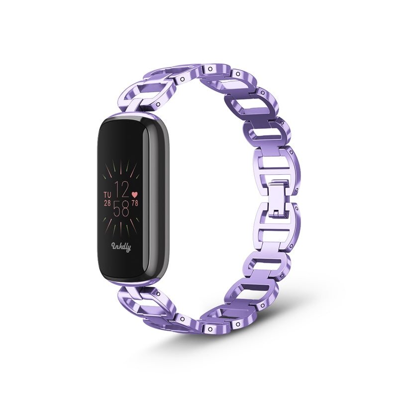 Wave Fitbit Luxe Replacement Bands Light Purple  
