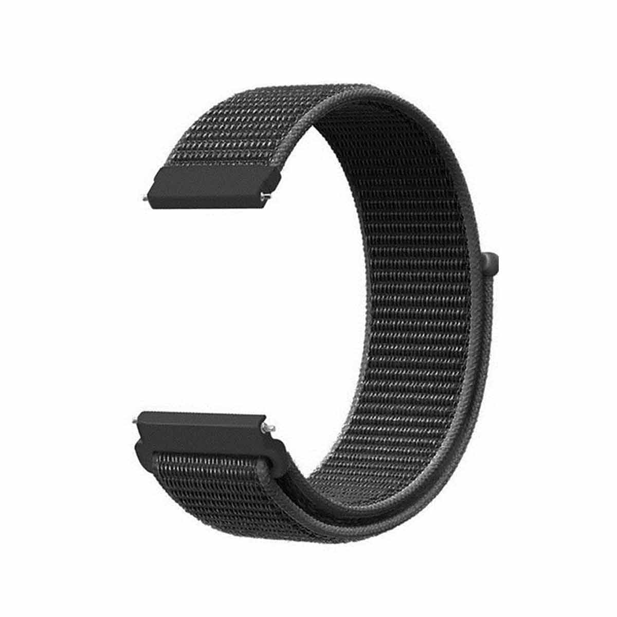 Sports Loop Fitbit Versa & Versa 2 Band Replacement Strap Grey and Grey  