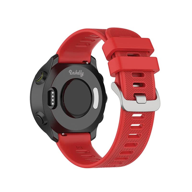 Garmin Forerunner 55 & 245 Replacement Bands Strap Red  