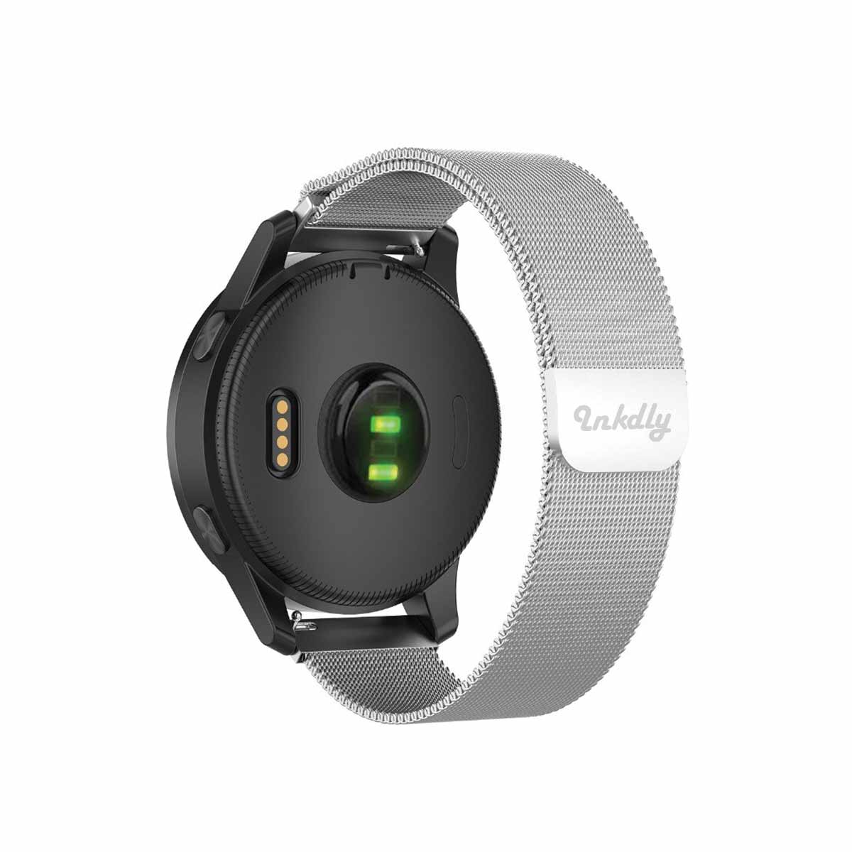 Magnetic Stainless Milanese Bands for Vivoactive 3 & Forerunner 