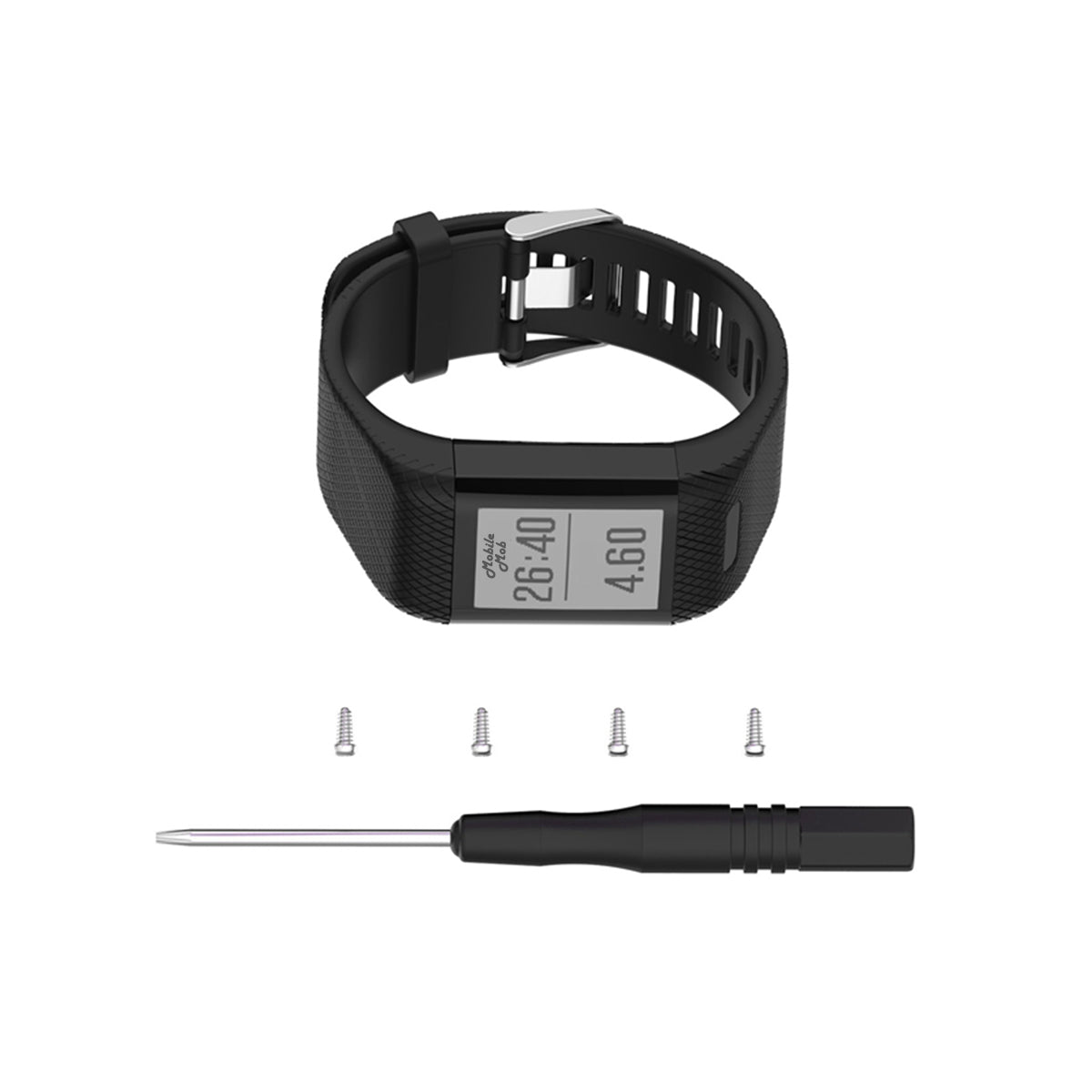 Band for Garmin vivosmart HR, Silicone Strap Replacement Wristband for  Garmin vivosmart HR(No Tracker)