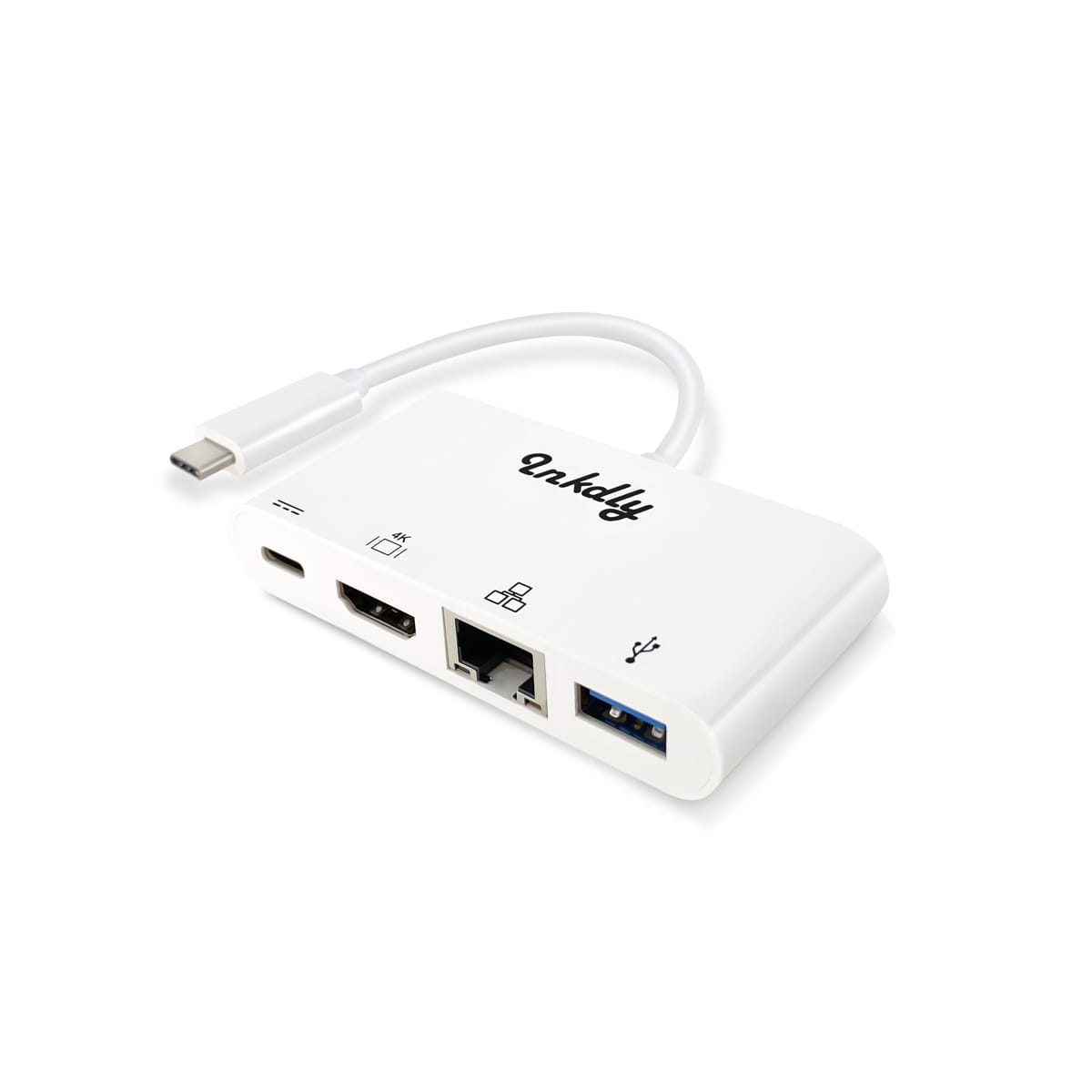 USB-C to Digital AV Multiport Adapter with Ethernet 1-Pack  