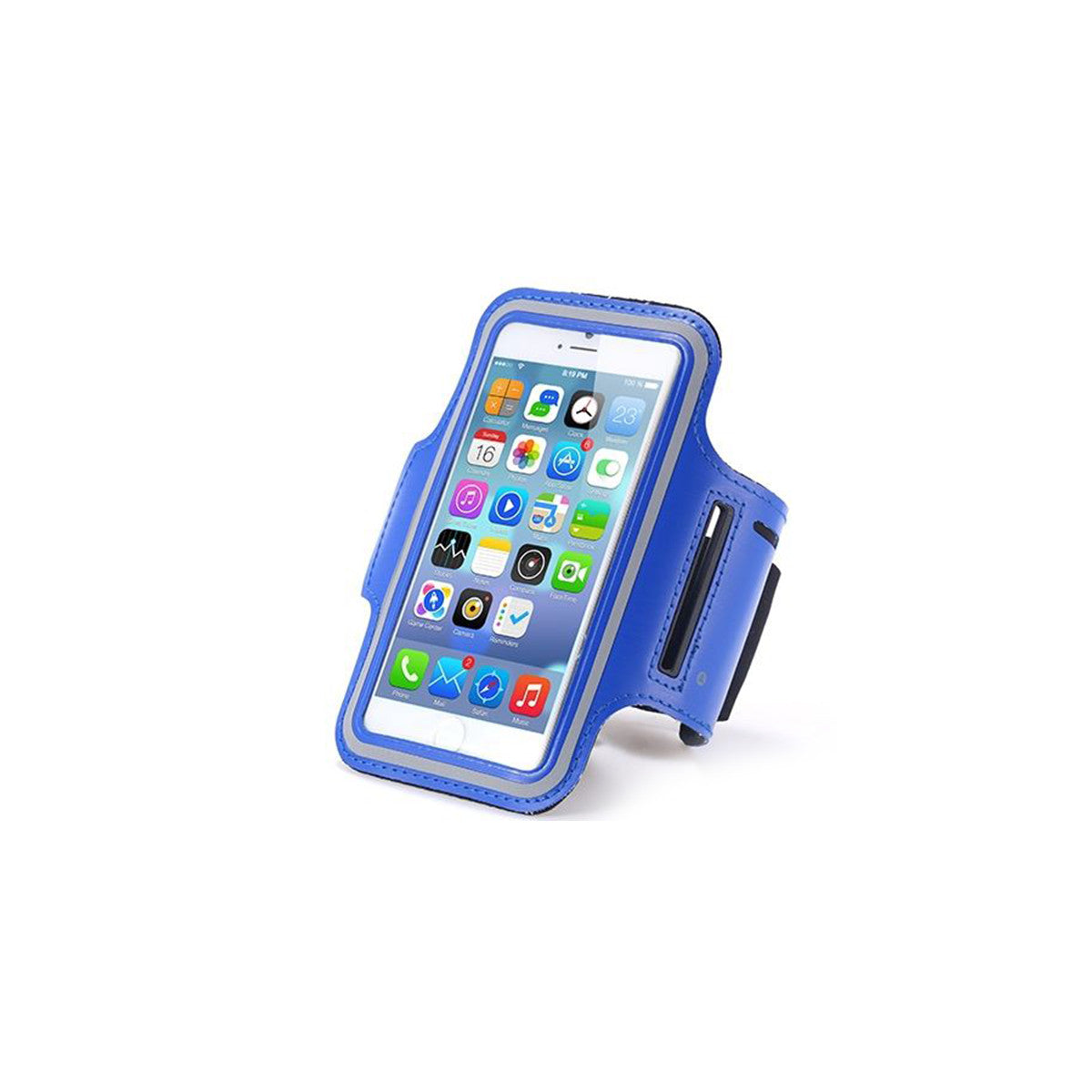 Gym Running Armband For Apple iPhone 5 6 7 & Plus iPhone 5/5S/5C/SE Blue 