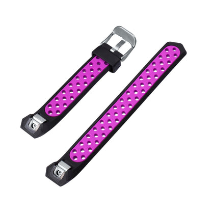 Airvent Fitbit Alta & HR Bands Replacement Strap with Buckle Black + Pink Vents  