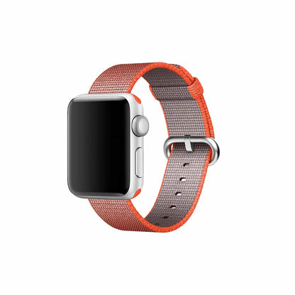 Apple Watch Woven Nylon Band Replacement Straps 38MM/40MM/41MM Orange 