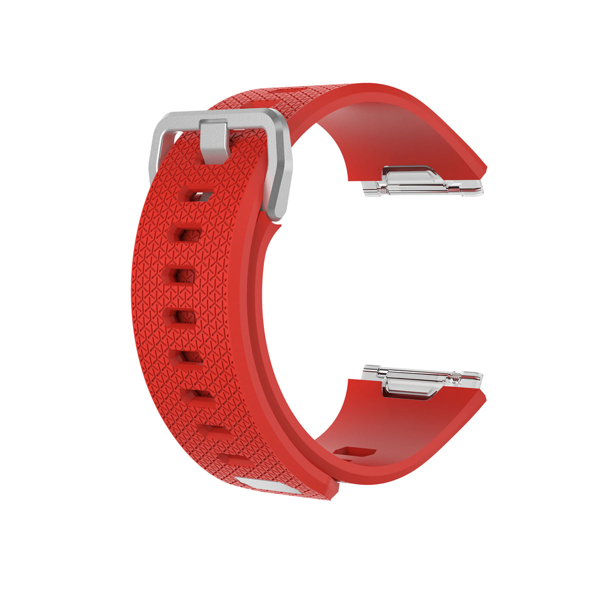 Fitbit Ionic Classic Band Replacement Strap with Buckle Small Orange-Red 