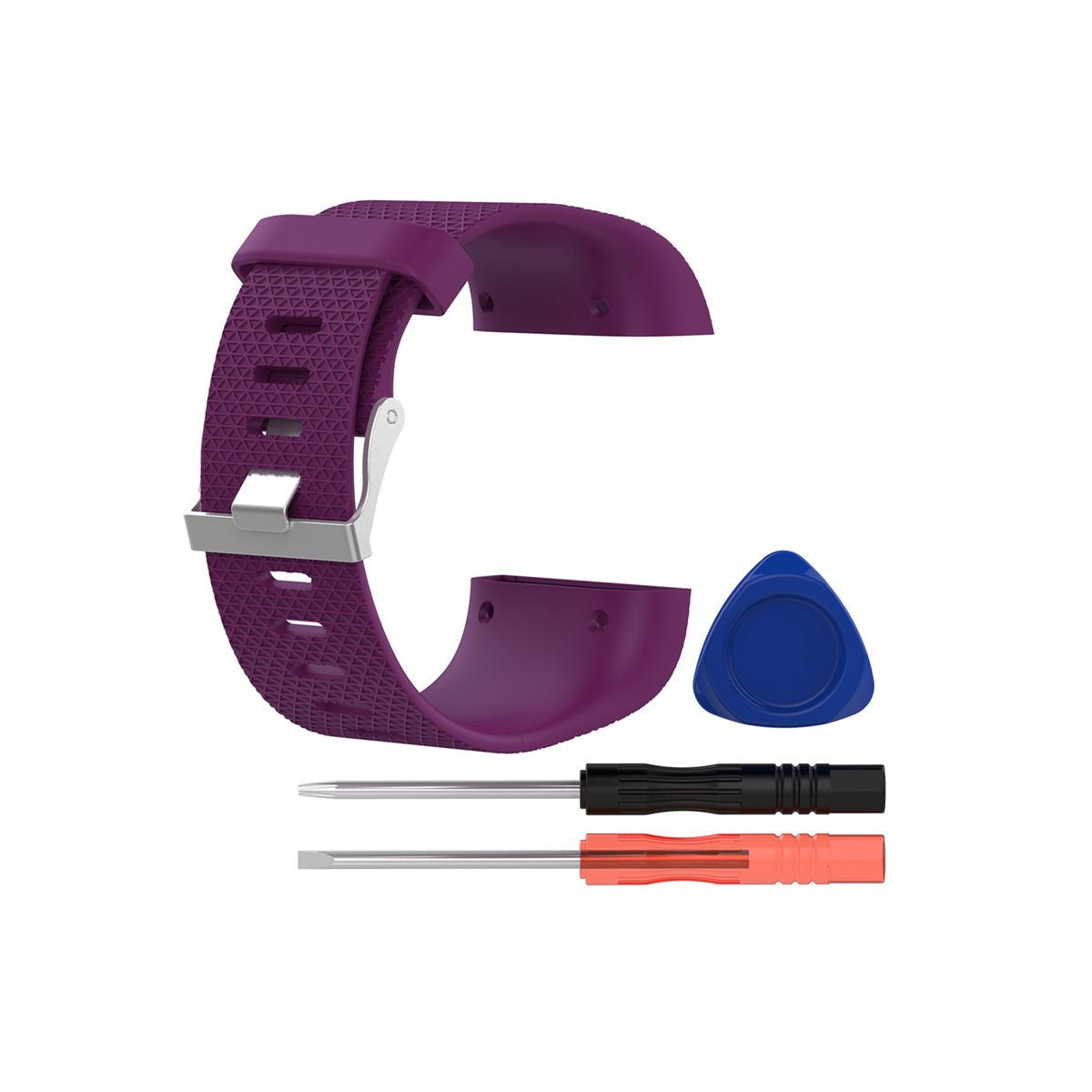 Fitbit Surge Replacement Band Strap Kit Small Dark Purple 