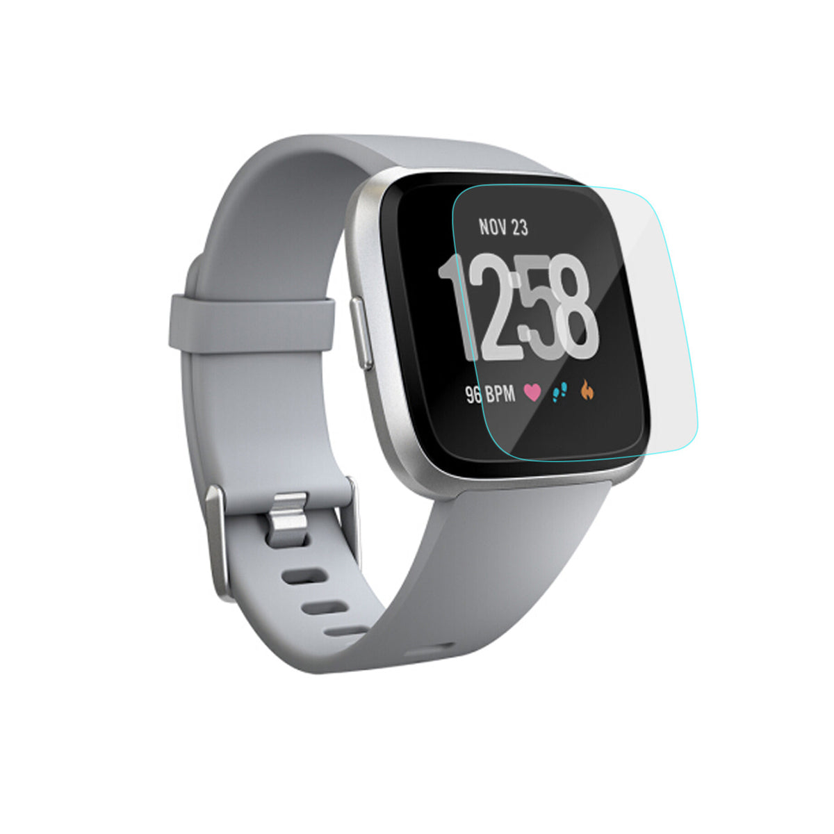 Tempered Glass Fitbit Versa Screen Protector 1-Pack  