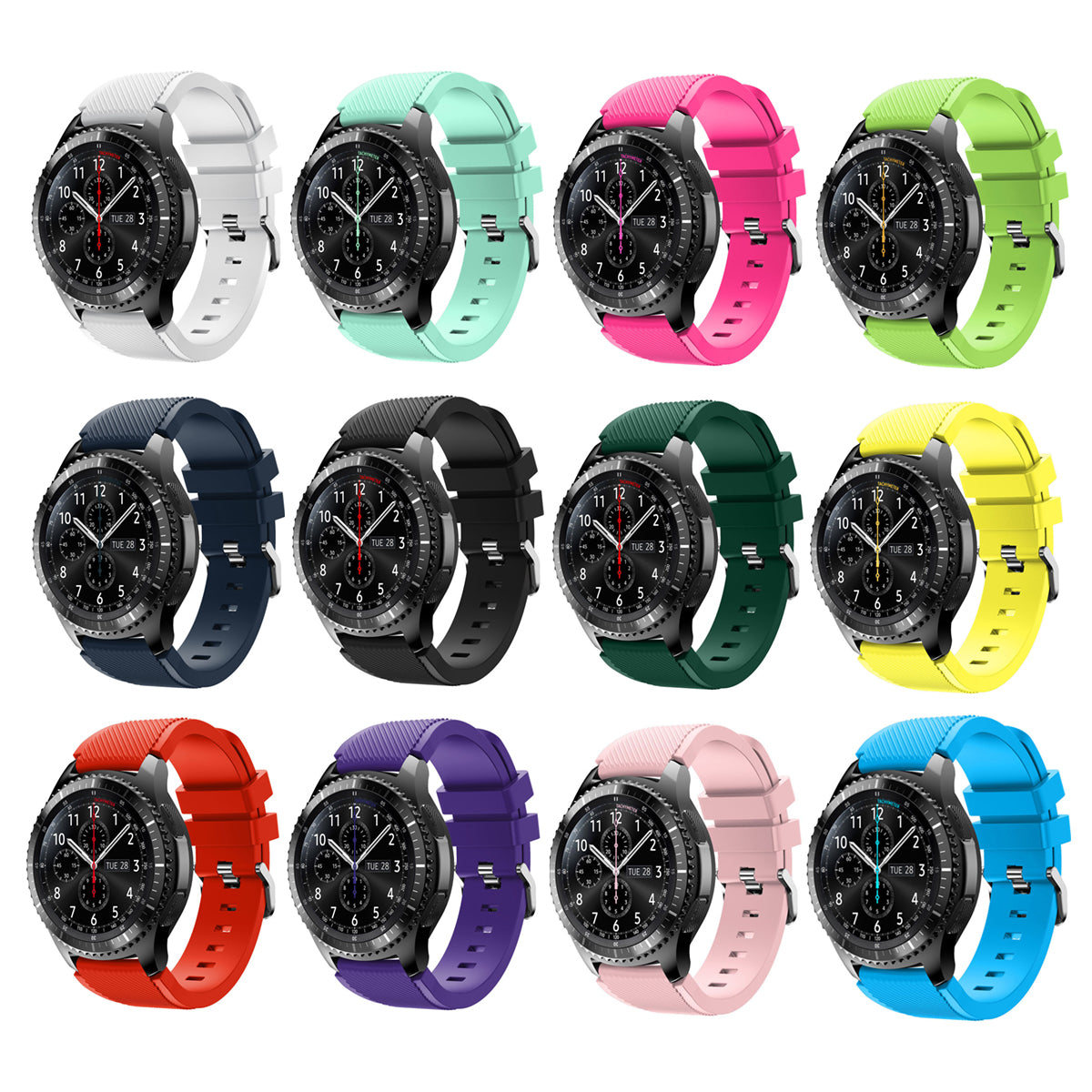Samsung Gear S3 Classic & Frontier Bands Replacement Straps   