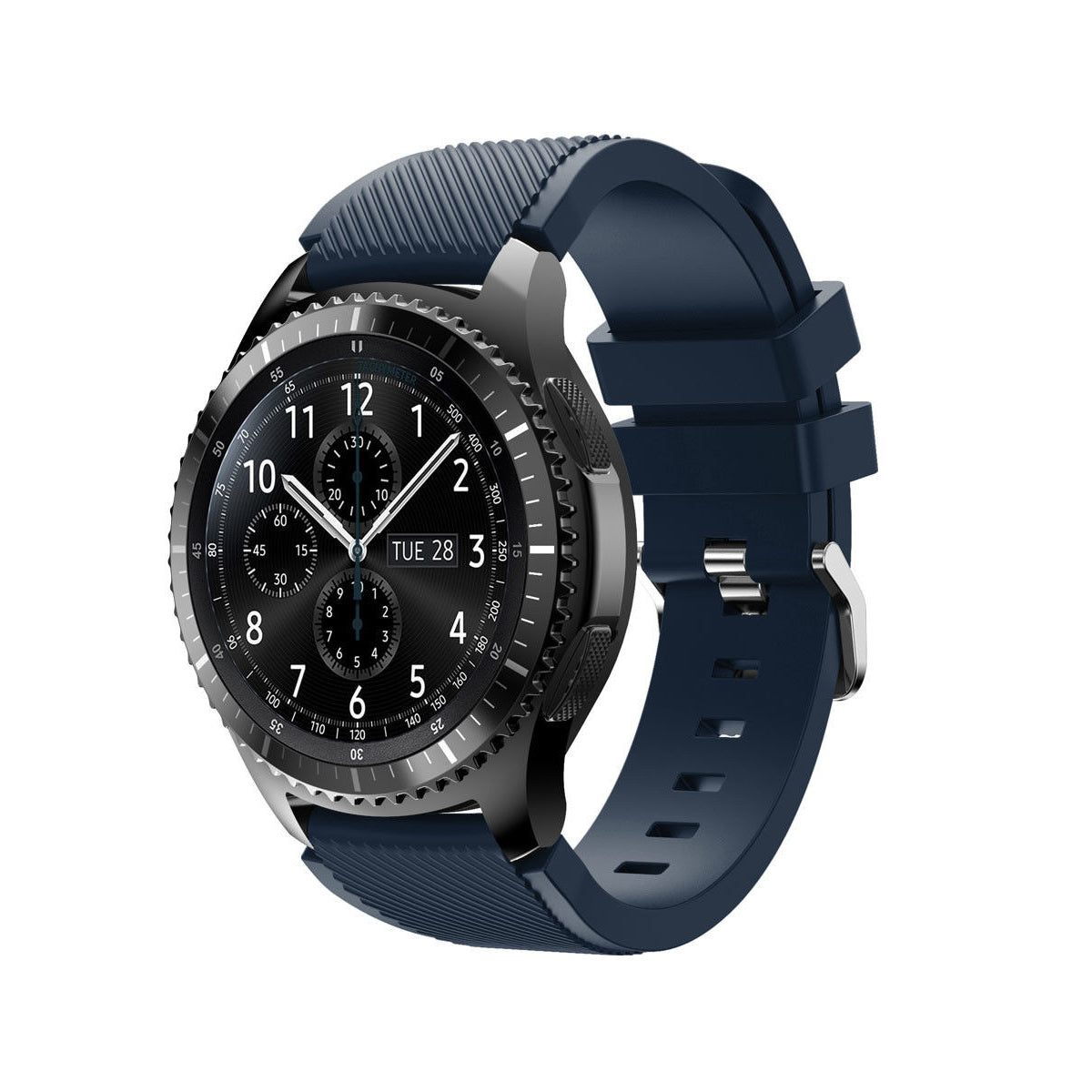 Samsung Gear S3 Classic & Frontier Bands Replacement Straps Small Navy Blue 