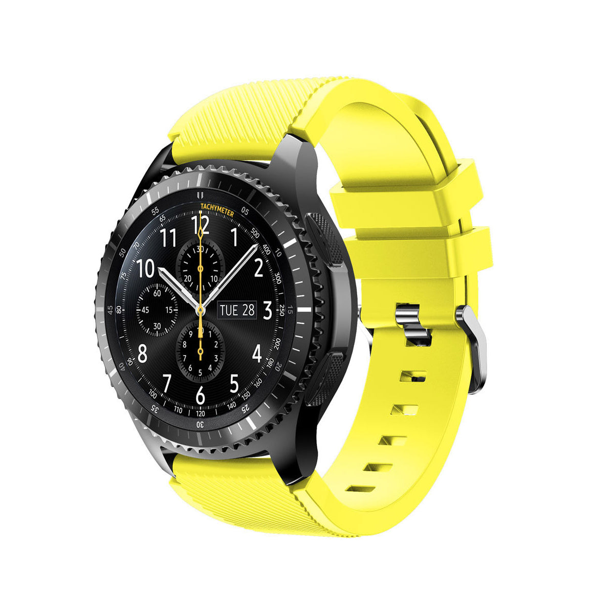 Samsung Gear S3 Classic & Frontier Bands Replacement Straps Small Yellow 
