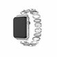 Luxe Designer Stainless Apple Watch Replacement Band 38MM/40MM/41MM Silver Steel 