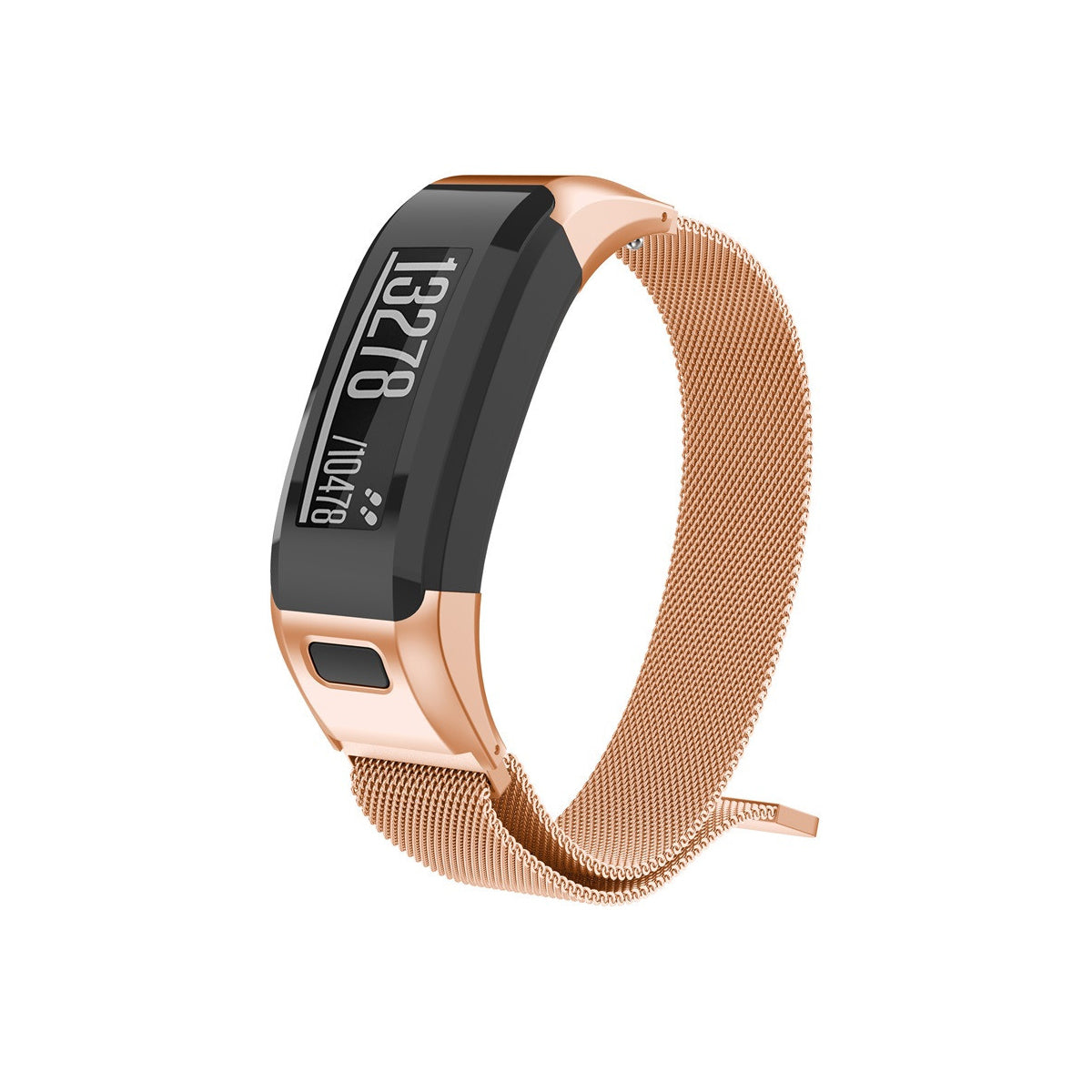 Steel Mesh Band Bracelet for Garmin Vivosmart HR Plus Approach X10 X40 -  Joyawatch