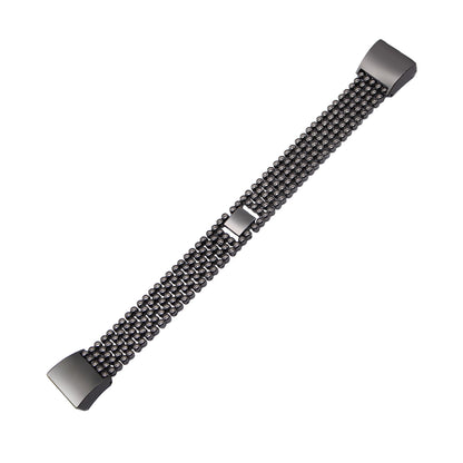 Dots Designer Stainless Fitbit Charge 2 Replacement Band Black  