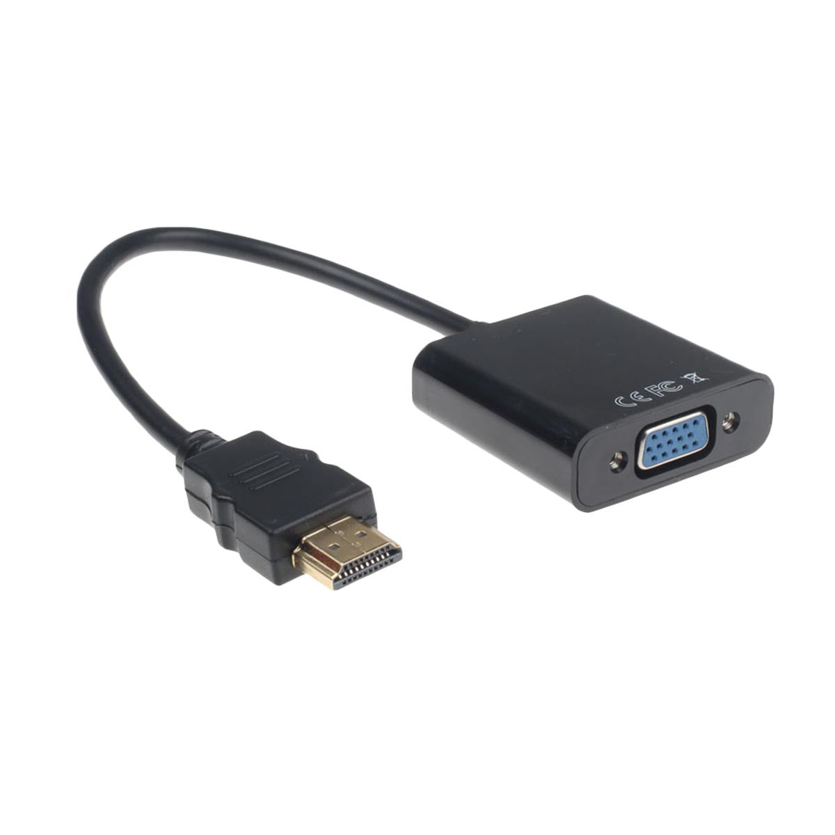 Mobile Mob HDMI to VGA Adapter With Audio 3.5mm Converter   