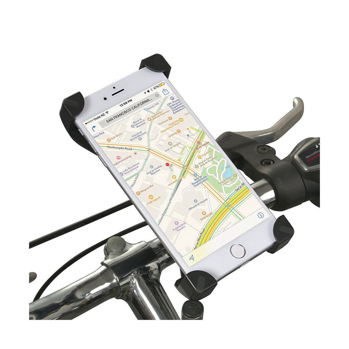 Adjustable Bike Handlebar Mount For Apple iPhone   