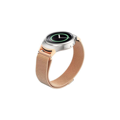 Milanese Samsung Gear S2 Band Replacement Magnetic Lock SM-R720 Rose Gold  