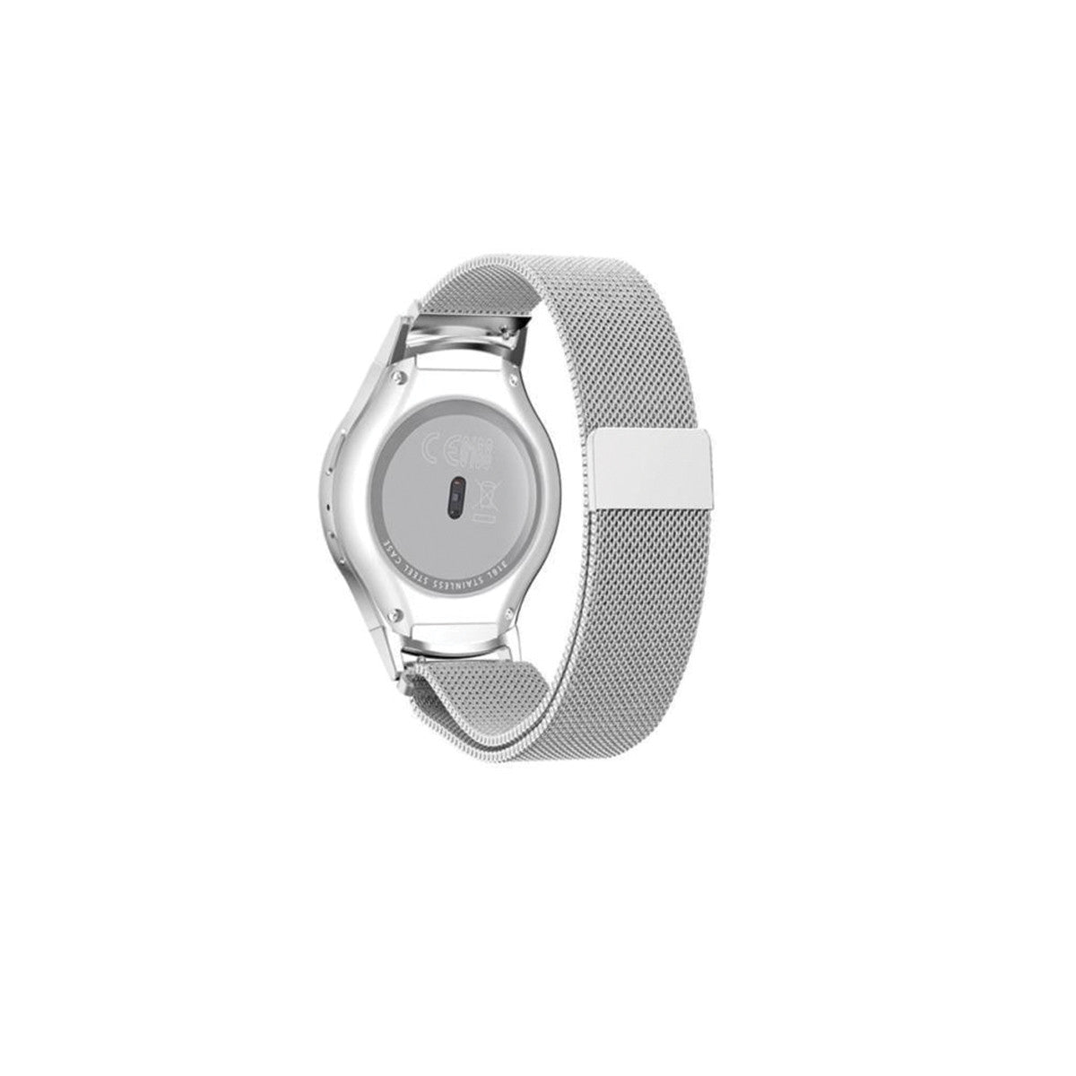 Milanese Samsung Gear S2 Band Replacement Magnetic Lock SM-R720 Silver Steel  