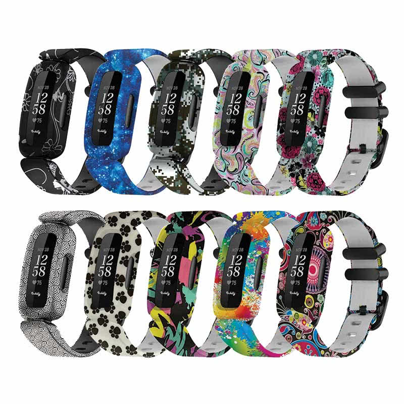 Printed Fitbit Ace 3 Replacement Bands Strap – Mobile Mob